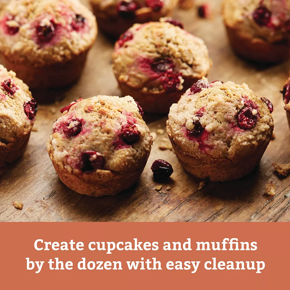 Farberware® Nonstick 12-Cup Muffin Pan 4 Farberware® Nonstick 12-Cup Muffin Pan - Image 2