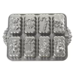 Nordic Ware 8-Cup Holiday Mini Loaf Pan