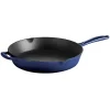 Tramontina Enameled Cast-Iron 12-in. Skillet 1 Tramontina Enameled Cast-Iron 12-in. Skillet -Home-Kitchen 1250866 Cobalt