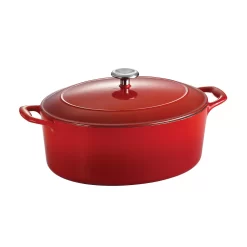 Tramontina Enameled Cast-Iron 7-qt. Oval Dutch Oven 9 Tramontina Enameled Cast-Iron 7-qt. Oval Dutch Oven -Home-Kitchen 1250880 ALT