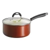 Tramontina Ceramica 3-qt. Porcelain Enamel Covered Saucepan 1 Tramontina Ceramica 3-qt. Porcelain Enamel Covered Saucepan -Home-Kitchen 1281643