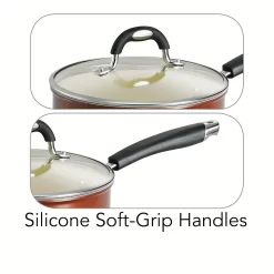 Tramontina Ceramica 3-qt. Porcelain Enamel Covered Saucepan 10 Tramontina Ceramica 3-qt. Porcelain Enamel Covered Saucepan -Home-Kitchen 1281643 ALT3