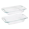 Pyrex Easy Grab 2-pc. Glass Baking Dish Set