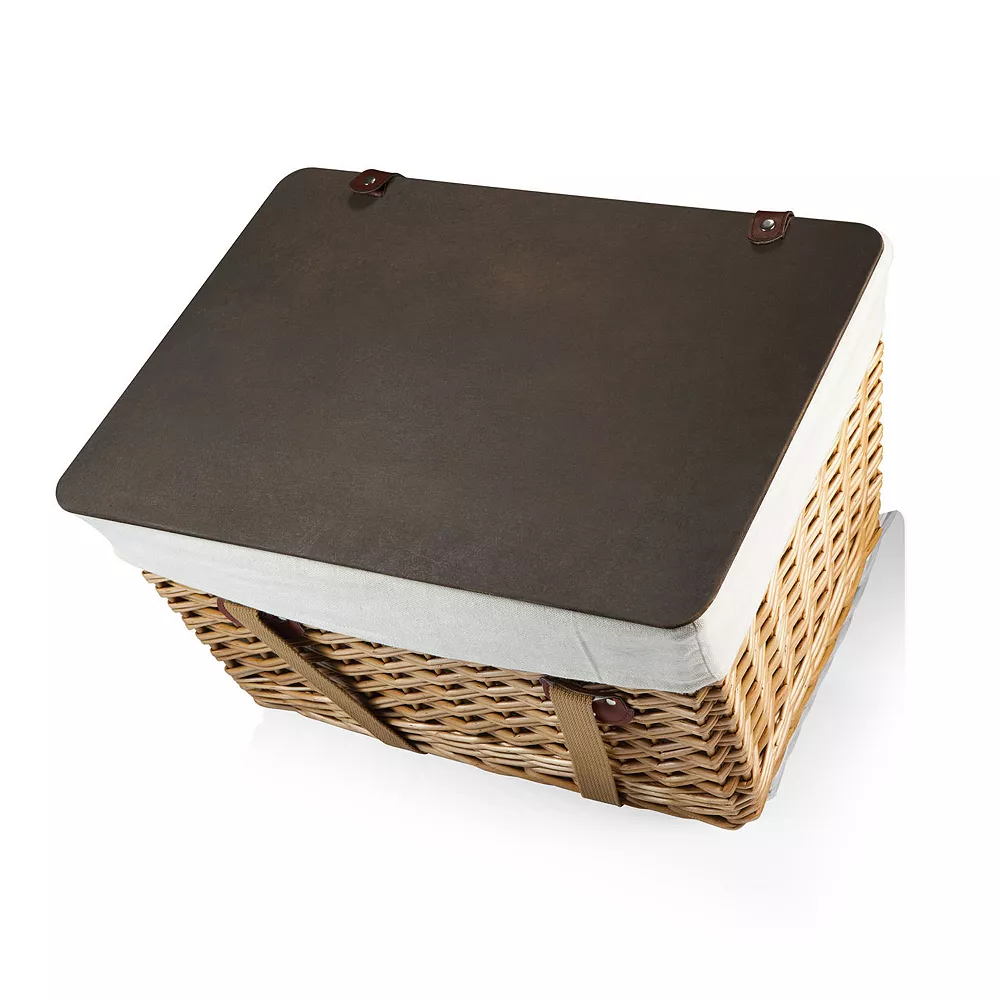 Picnic Time Canasta Grande Willow Picnic Basket 7 Picnic Time Canasta Grande Willow Picnic Basket - Image 5