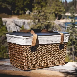 Picnic Time Canasta Grande Willow Picnic Basket 13 Picnic Time Canasta Grande Willow Picnic Basket -Home-Kitchen 1696953 ALT5