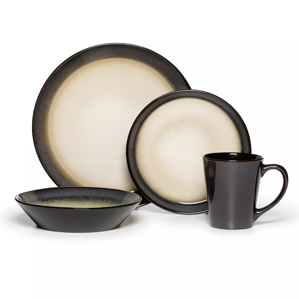 Pfaltzgraff Everyday Aria Grey 16-pc. Dinnerware Set 3 Pfaltzgraff Everyday Aria Grey 16-pc. Dinnerware Set