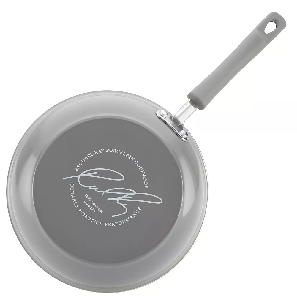 Rachael Ray® Classic Brights Hard Enamel Aluminum Nonstick Set Frying Pan Set, 9.25-Inch & 11-Inch 7 Rachael Ray® Classic Brights Hard Enamel Aluminum Nonstick Set Frying Pan Set, 9.25-Inch & 11-Inch - Image 5