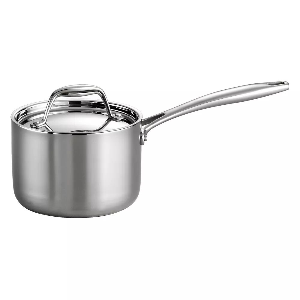 Tramontina Gourmet Tri-Ply Clad Stainless Steel 1.5-qt. Saucepan 3 Tramontina Gourmet Tri-Ply Clad Stainless Steel 1.5-qt. Saucepan