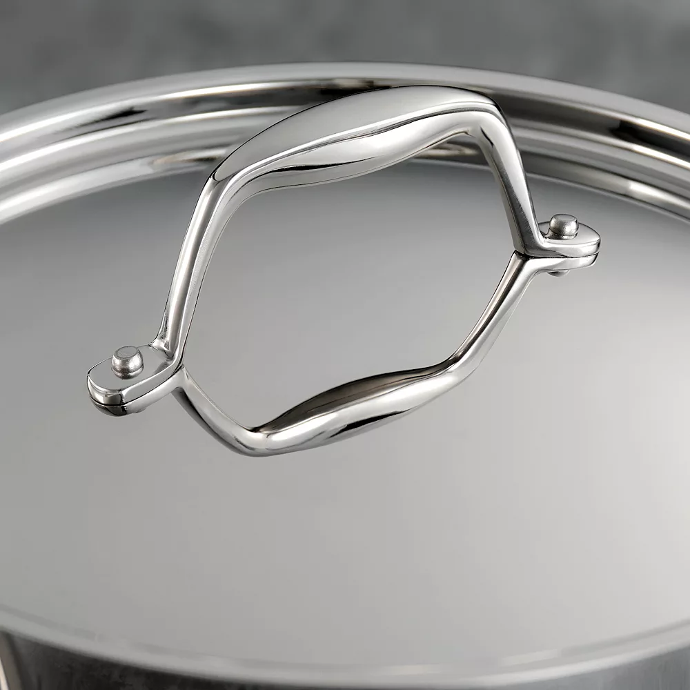 Tramontina Gourmet Tri-Ply Clad Stainless Steel 2-qt. Saucepan 8 Tramontina Gourmet Tri-Ply Clad Stainless Steel 2-qt. Saucepan - Image 6