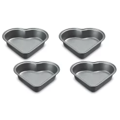 Cuisinart® 4-pc. Nonstick Mini Heart Pan Set