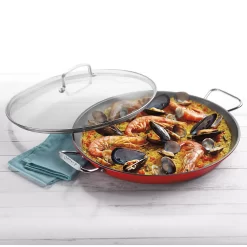 Cuisinart® Nonstick 15-in. Covered Paella Pan 6 Cuisinart® Nonstick 15-in. Covered Paella Pan -Home-Kitchen 2188091 ALT