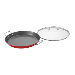 Cuisinart® Nonstick 15-in. Covered Paella Pan 7 Cuisinart® Nonstick 15-in. Covered Paella Pan -Home-Kitchen 2188091 ALT2