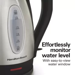Hamilton Beach 1.7-Liter Electric Kettle 11 Hamilton Beach 1.7-Liter Electric Kettle -Home-Kitchen 2203651 ALT3