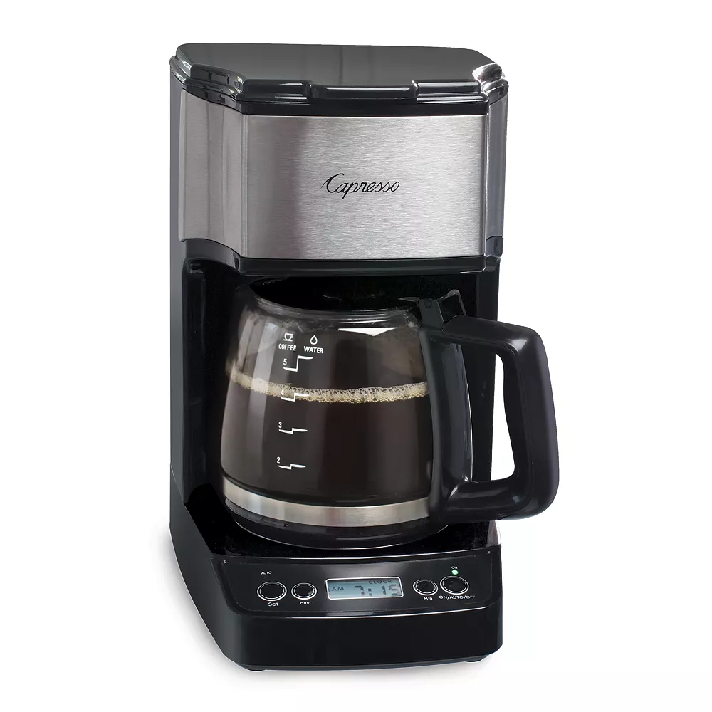 Capresso 5-Cup Mini Drip Coffee Maker 3 Capresso 5-Cup Mini Drip Coffee Maker