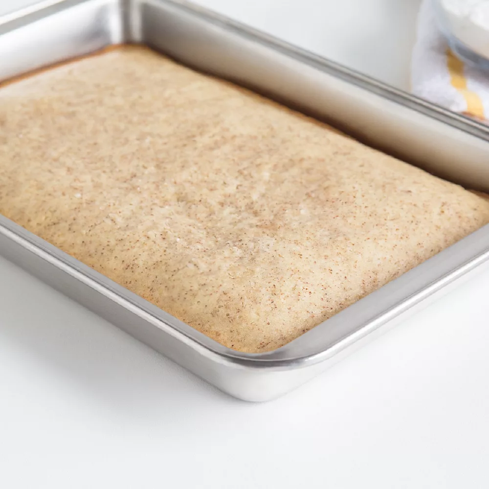 Fox Run 11" X 7" Stainless Steel Baking Pan 5 Fox Run 11" X 7" Stainless Steel Baking Pan - Image 3