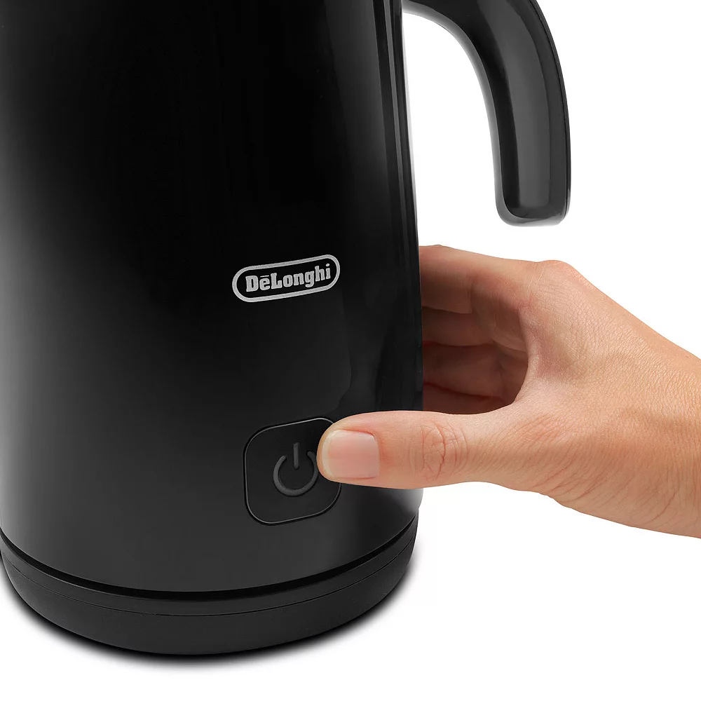 DeLonghi 8.4-oz. Hot / Cold Black Electric Milk Frother 5 DeLonghi 8.4-oz. Hot / Cold Black Electric Milk Frother - Image 3