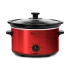 Elite Gourmet 2-qt. Oval Slow Cooker 1 Elite Gourmet 2-qt. Oval Slow Cooker -Home-Kitchen 2398770 Red