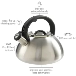 Primula Avalon 2.5-qt. Whistling Tea Kettle 10 Primula Avalon 2.5-qt. Whistling Tea Kettle -Home-Kitchen 2450686 ALT2