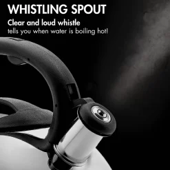 Primula Catalina 3-qt. Stainless Steel Whistling Tea Kettle 9 Primula Catalina 3-qt. Stainless Steel Whistling Tea Kettle -Home-Kitchen 2450692 ALT