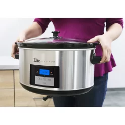 Elite Platinum Maxi-Matic 8.5-qt. Programmable Slow Cooker -Home-Kitchen 2538146 ALT3