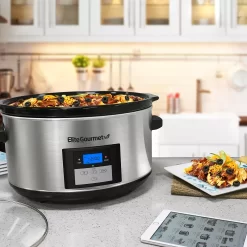Elite Platinum Maxi-Matic 8.5-qt. Programmable Slow Cooker -Home-Kitchen 2538146 ALT5