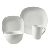 Gallery Logan 16-pc. Soft Square Dinnerware Set -Home-Kitchen 2572395