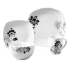 Gallery Rebecca 16-pc. Soft Square Dinnerware Set -Home-Kitchen 2575267