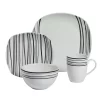 Gallery Justin 16-pc. Soft Square Dinnerware Set -Home-Kitchen 2575302
