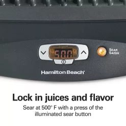 Hamilton Beach Steak Lover's Indoor Grill -Home-Kitchen 2615229 ALT4