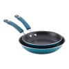 Rachael Ray® Classic Brights Hard Enamel Aluminum Nonstick Frying Pan Set, 9.25-Inch & 11-Inch -Home-Kitchen 2687318