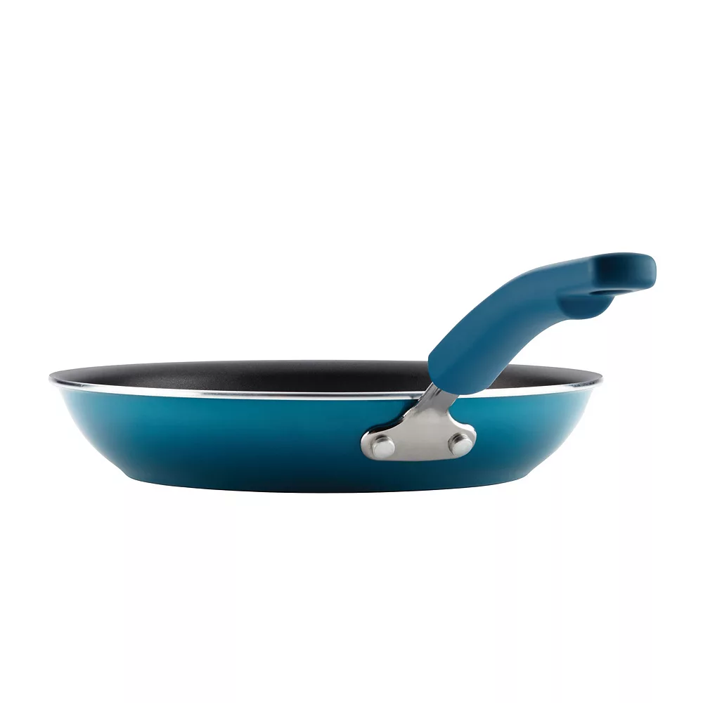 Rachael Ray® Classic Brights Hard Enamel Aluminum Nonstick Frying Pan Set, 9.25-Inch & 11-Inch 4 Rachael Ray® Classic Brights Hard Enamel Aluminum Nonstick Frying Pan Set, 9.25-Inch & 11-Inch - Image 2