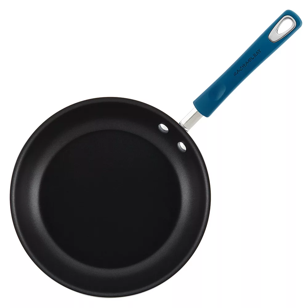 Rachael Ray® Classic Brights Hard Enamel Aluminum Nonstick Frying Pan Set, 9.25-Inch & 11-Inch 5 Rachael Ray® Classic Brights Hard Enamel Aluminum Nonstick Frying Pan Set, 9.25-Inch & 11-Inch - Image 3