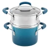 Rachael Ray® 3-qt. Saucepot With Steamer Insert 2 Rachael Ray® 3-qt. Saucepot With Steamer Insert -Home-Kitchen 2687353