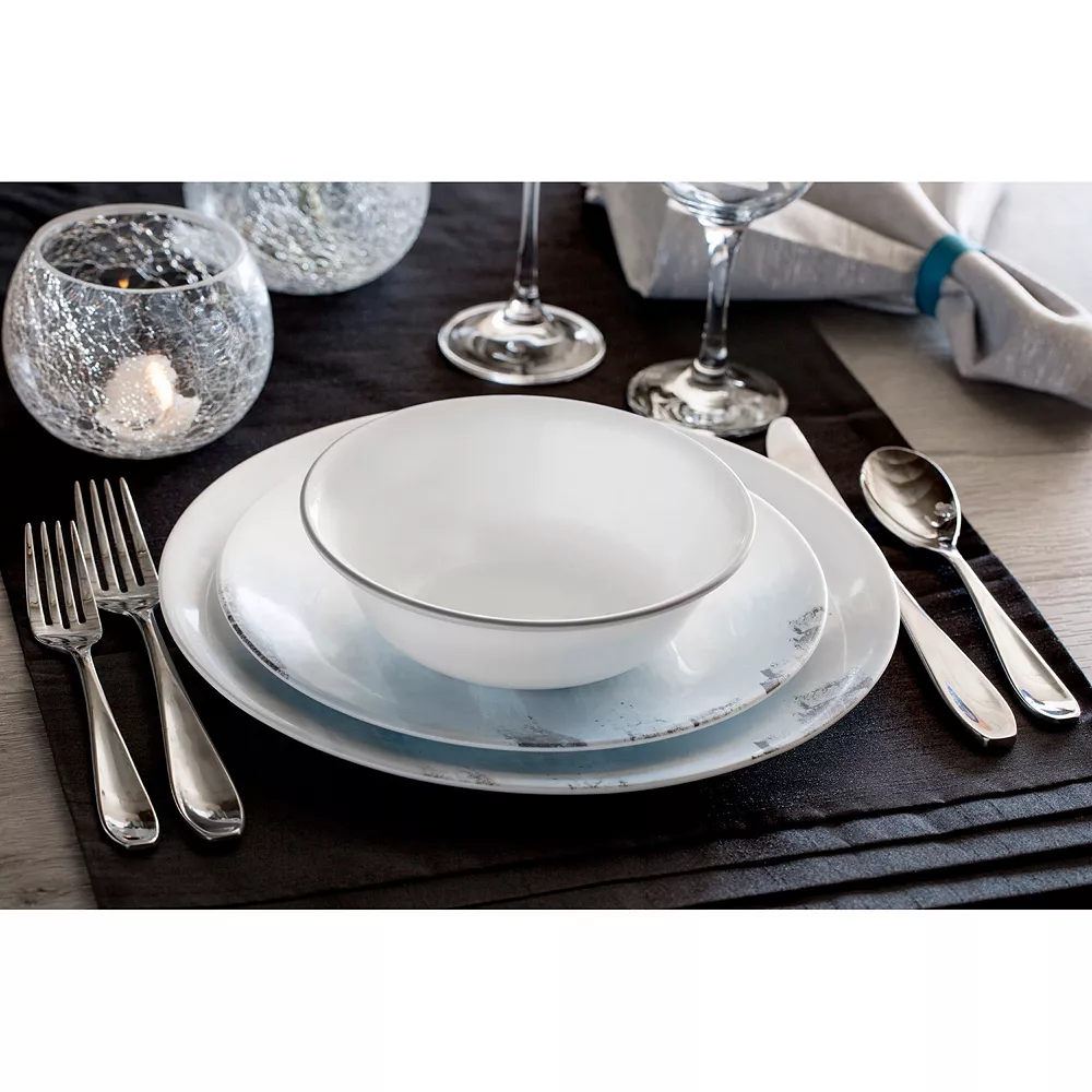 Corelle Tranquil Reflection 12-pc. Dinnerware Set 4 Corelle Tranquil Reflection 12-pc. Dinnerware Set - Image 2