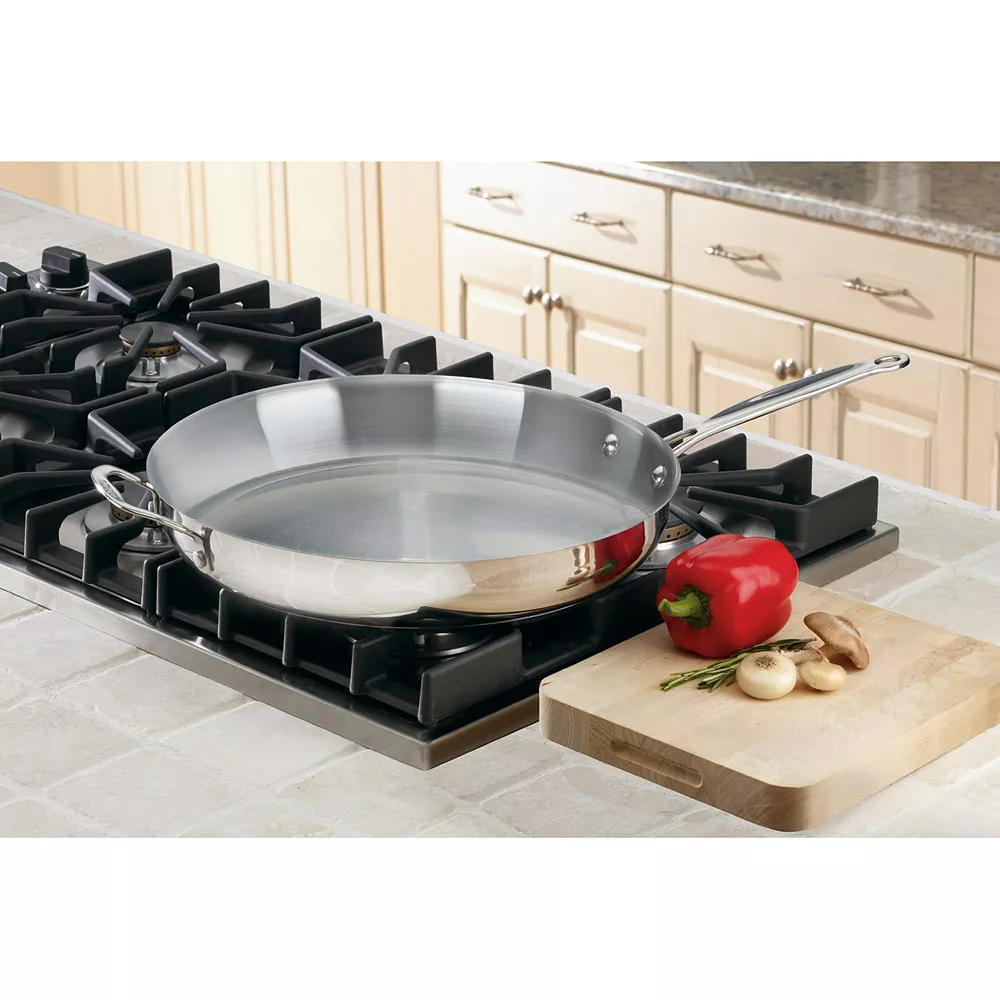 Cuisinart® Chef's Classic Stainless Steel 14-in. Skillet 4 Cuisinart® Chef's Classic Stainless Steel 14-in. Skillet - Image 2