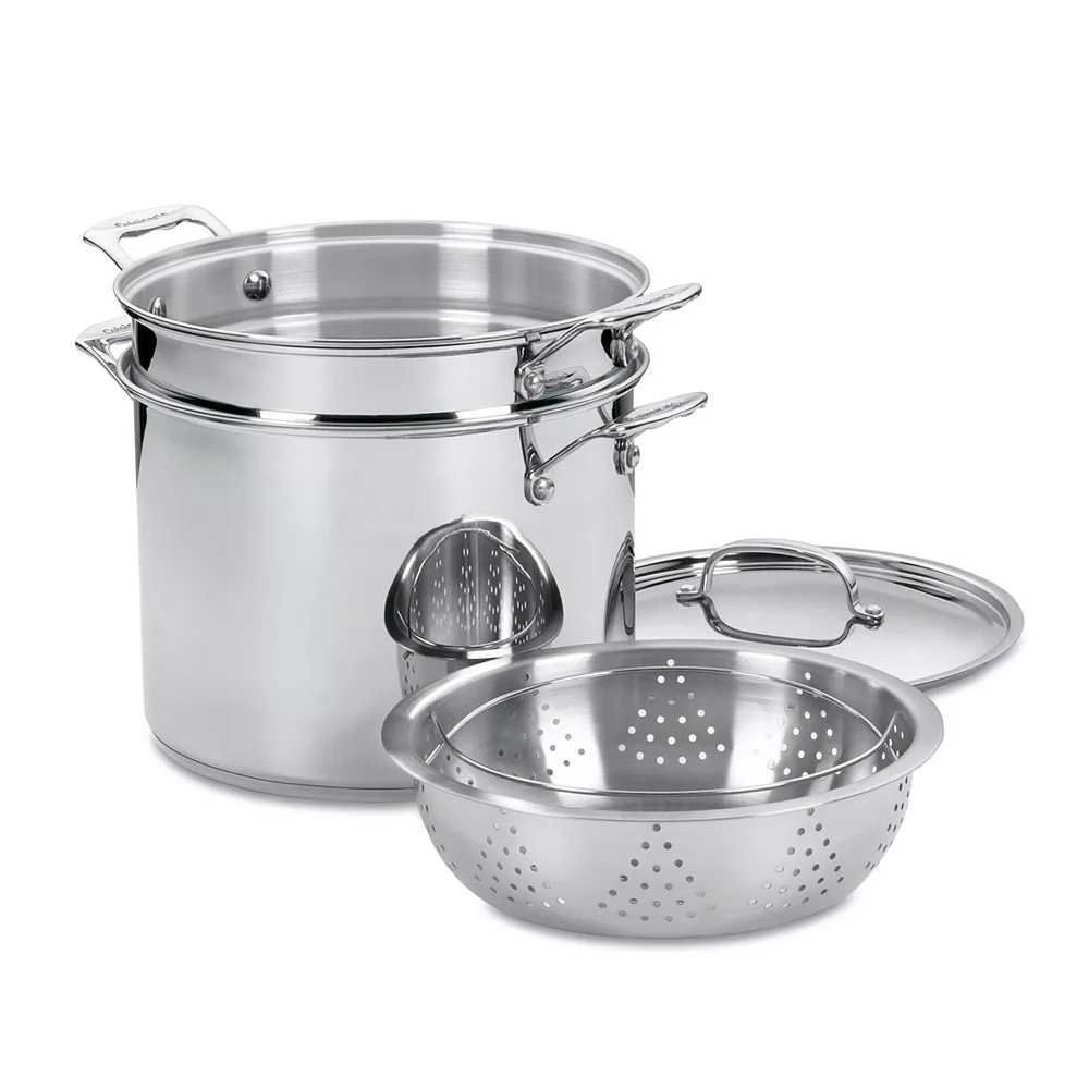 Cuisinart® Chef's Classic Stainless Steel 12-qt. Pasta Steamer Set 3 Cuisinart® Chef's Classic Stainless Steel 12-qt. Pasta Steamer Set