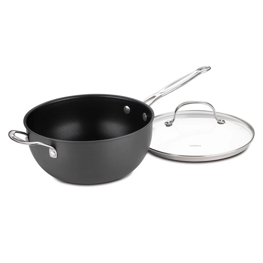 Cuisinart® Chef's Classic Nonstick Hard-Anodized Chef's Pan With Lid 3 Cuisinart® Chef's Classic Nonstick Hard-Anodized Chef's Pan With Lid