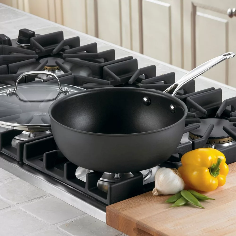 Cuisinart® Chef's Classic Nonstick Hard-Anodized Chef's Pan With Lid 4 Cuisinart® Chef's Classic Nonstick Hard-Anodized Chef's Pan With Lid - Image 2