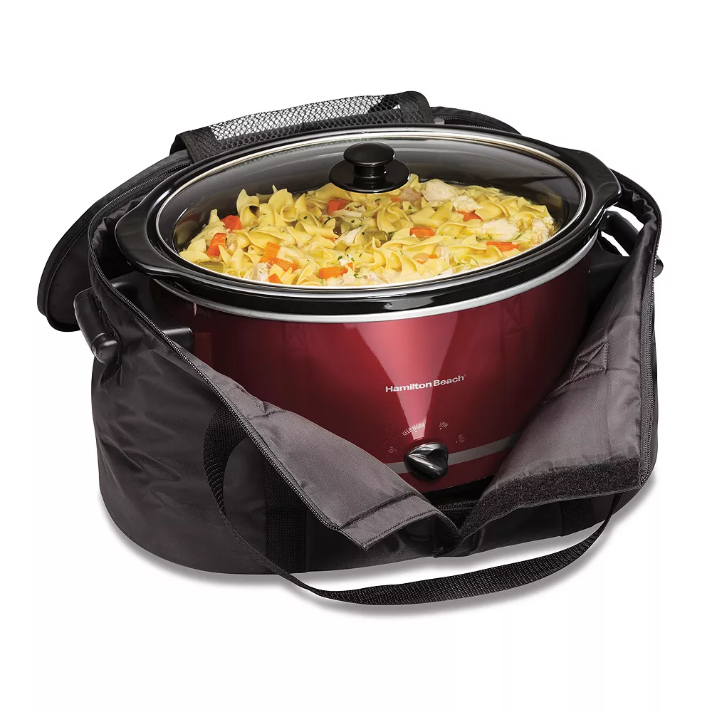 Hamilton Beach Crock Caddy Slow Cooker Travel Case 8 Hamilton Beach Crock Caddy Slow Cooker Travel Case - Image 6