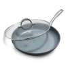 GreenPan Lima 12-in. Ceramic Nonstick Covered Frypan 1 GreenPan Lima 12-in. Ceramic Nonstick Covered Frypan -Home-Kitchen 2968417