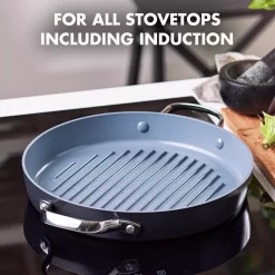GreenPan Valencia Pro 11-in. Ceramic Nonstick Grill Pan -Home-Kitchen 2968474 ALT6