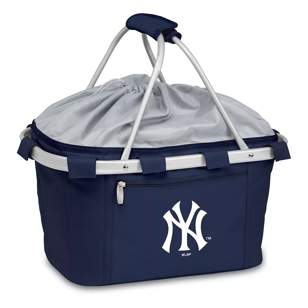 Picnic Time New York Yankees Insulated Picnic Basket 3 Picnic Time New York Yankees Insulated Picnic Basket