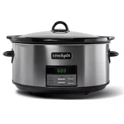 Crockpot™ 8-qt. Black Stainless Digital Slow Cooker