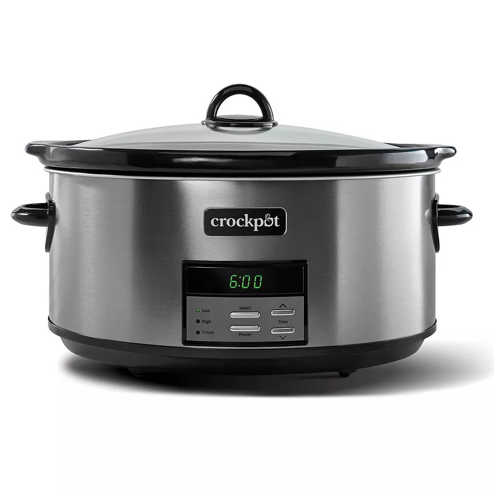 Crockpot™ 8-qt. Black Stainless Digital Slow Cooker 3 Crockpot™ 8-qt. Black Stainless Digital Slow Cooker