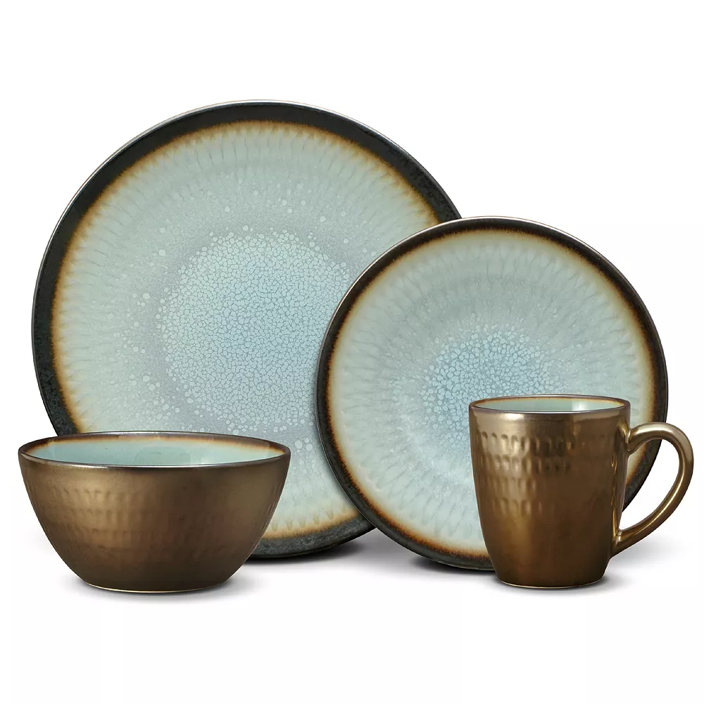 Gourmet Basics Anastasia Embossed 16-pc. Dinnerware Set 3 Gourmet Basics Anastasia Embossed 16-pc. Dinnerware Set