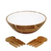 Food Network™ Acacia Wood Salad Bowl Set -Home-Kitchen 3083419