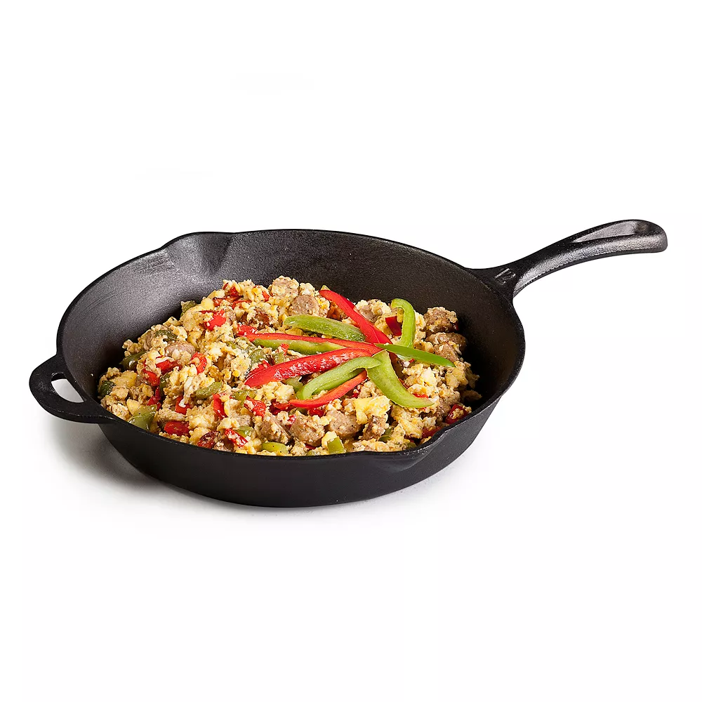 Camp Chef 12-Inch Cast-Iron Skillet 4 Camp Chef 12-Inch Cast-Iron Skillet - Image 2