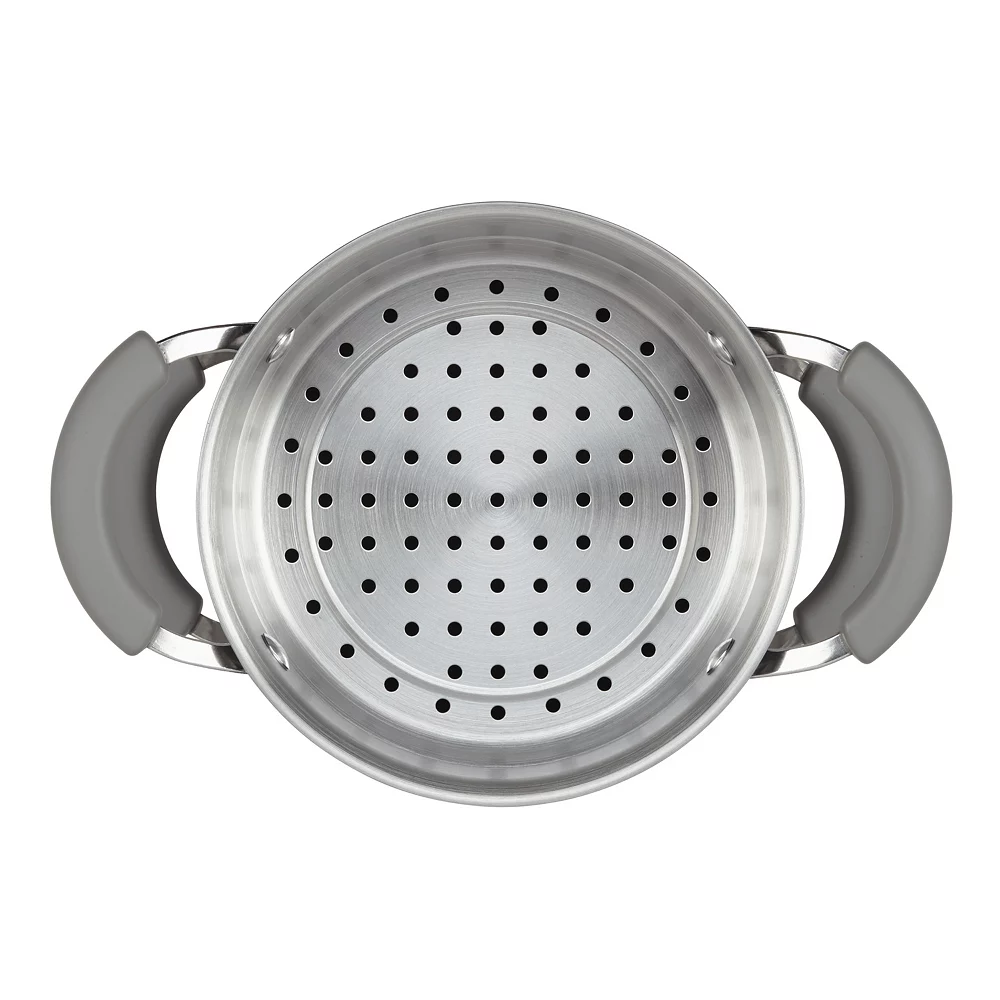 Rachael Ray® Classic Brights Nonstick Sauce Pot & Steamer Insert Set 5 Rachael Ray® Classic Brights Nonstick Sauce Pot & Steamer Insert Set - Image 3