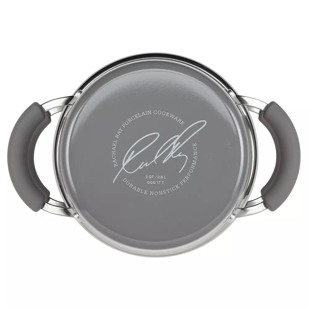 Rachael Ray® Classic Brights Nonstick Sauce Pot & Steamer Insert Set 6 Rachael Ray® Classic Brights Nonstick Sauce Pot & Steamer Insert Set - Image 4