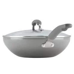 Rachael Ray® Classic Brights Aluminum Nonstick Stir Fry Pan With Glass Lid -Home-Kitchen 3309036 ALT